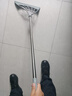 魔術(shù)掃把家用掃地掃把不粘頭發(fā)笤帚掃帚軟硅膠拖把衛生間刮水神器 全新升級款魔術(shù)掃把【國際灰】 曬單實(shí)拍圖