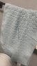無印良品A類純棉床上三件套學(xué)生宿舍 0.9米床笠被套150*200cm淺藍灰 曬單實拍圖