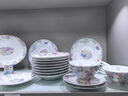 曼遠2025新品景德鎮釉下彩五彩玲瓏餐具套裝家用碗碟盤(pán)子高檔喬遷禮品 錦繡萬(wàn)花【10人配置】 60件套 曬單實(shí)拍圖