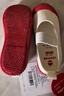 TOPSTAR兒童帆布鞋女童男童小白鞋幼兒園室內鞋寶寶軟底鞋子童鞋 紅色 26 曬單實(shí)拍圖