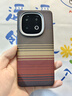 CONGA適用iqoo13手機殼凱夫拉芳綸纖維vivo iQOO 13保護套碳纖維散熱防摔磨砂全包超薄硬殼磁吸 磁吸款｜落日紅｜金屬鏡頭圈 vivo iQOO 13 曬單實(shí)拍圖