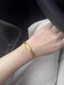 福瑞雅古法傳承泥鰍背手鐲女999足金包足銀寬面素圈磨砂手鐲節日送老婆 金包銀泥鰍背手鐲-拍下備注圈口 包金3.35克總重約30克【約8mm】 曬單實(shí)拍圖