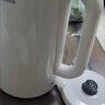 美的（Midea）電熱水壺煮水壺家用小型電燒水壺 0涂層食品級(jí)304不銹鋼雙層防燙無(wú)縫內(nèi)膽1.5升容量 1566 曬單實(shí)拍圖