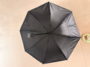 爆款雨傘加大雨傘男女商務(wù)傘大號格子折疊雨傘雙人三人晴雨傘 黑色UV【手動(dòng)款】 曬單實(shí)拍圖