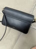芙拉（FURLA）[秋冬新品]IRIDE牛皮小號女士百搭休閑單肩斜挎包小方包高級感 黑色 曬單實(shí)拍圖