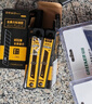前田工具美工刀片大號(hào)18mm裁紙壁紙切割刀片快遞拆箱加厚黑刃QTH59 100片 曬單實(shí)拍圖