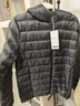 雪中飛輕薄鵝絨羽絨服女士2025新款衛衣拼接時(shí)尚保暖百搭秋冬保暖外套 黑色 L 175/110-120斤 曬單實(shí)拍圖