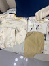 巴厘小豬兒童睡衣秋季嬰幼兒純棉家居服男童秋衣秋褲寶寶國(guó)風(fēng)女童內(nèi)衣套裝 鴨戲荷香 90 曬單實(shí)拍圖