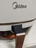 美的（Midea）炎烤空氣炸鍋 不用翻面雙熱源 透明可視家用實用大容量  全金屬腔體烤箱空氣炸鍋一體5.3L KZC5394 曬單實拍圖