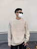倉石一樹(shù)倉石一樹(shù)潮牌圓領(lǐng)毛衣男2025新款寬松百搭休閑線(xiàn)衣打底針織衫上衣 燕麥 2XL 曬單實(shí)拍圖