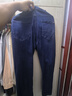 真維斯（Jeanswest）牛仔褲男修身2026春夏棉彈時(shí)尚男褲牛仔小腳長(cháng)褲子男深藍34 曬單實(shí)拍圖