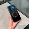 安柏希 【磁吸支架二合一】適用小米17promax手機(jī)殼Xiaomi17pro磨砂保護(hù)套全包防摔超薄散熱高級(jí)感男商務(wù) 【曜石黑】360°旋轉(zhuǎn)支架丨不粘指紋 小米 17 Pro Max 曬單實(shí)拍圖