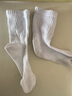 京東京造 兒童夏季男童襪子中小學(xué)棉襪校園小白襪開學(xué)5雙20-22cm 曬單實(shí)拍圖
