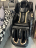 奧克斯（AUX）按摩椅旗艦之王4D+4D雙機芯2025十大品牌家用太空艙全身多功能電動(dòng)小戶(hù)型沙發(fā)中醫養生推拿老人用 【MAX深海黑】雙芯同時(shí)游走+32指觸感+超大功率 30天免費試用+農村也送貨 曬單實(shí)拍圖