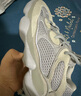 阿迪達斯yeezy500白玉石椰子男女運動(dòng)休閑鞋IE4783 UK8.5碼42.5 曬單實(shí)拍圖
