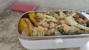 小熊（Bear）電熱飯盒 加熱飯盒  保溫飯盒可加熱 上班族免注水自熱飯盒 插電飯盒316L熱飯神器便當盒DFH-P09E5 曬單實拍圖