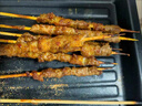 東來順 內(nèi)蒙古羔羊原切羊肉串400g (約20串) BBQ燒烤 清真中華老字號 曬單實(shí)拍圖