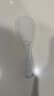 MARNA日本進(jìn)口不易粘打飯勺家用電飯煲盛飯勺子不沾米飯鏟子帶支架 飯勺小號-透明 曬單實(shí)拍圖
