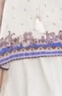 UR2025夏季新款女度假風(fēng)印花流蘇系帶掛脖罩衫襯衫UWH250132 紫色印花 M 曬單實(shí)拍圖