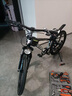 飛鴿兒童自行車(chē)6-8-10-12歲青少年自行車(chē)學(xué)生12到18歲變速山地自行車(chē) 變速+一體輪+星耀黑+后座挎包 24寸【適合身高155cm-170cm】 曬單實(shí)拍圖