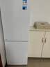 美的（Midea）180+L電冰箱雙門(mén)租房家用宿舍辦公室循環(huán)系統大容量小戶(hù)型迷你超薄一流節省定頻3級能效非風(fēng)冷變頻 【6檔電子調溫】181升高顏極地白 曬單實(shí)拍圖