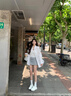 千百度 C°BANNER羊皮內(nèi)里小白鞋女百搭2025春秋新款板鞋女運動休閑鞋厚底增高女鞋 白色 36 (230mm) 曬單實拍圖