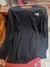 北面長(cháng)袖T恤男戶(hù)外休閑衣打底衫 8GU6 JK3 3XL 曬單實(shí)拍圖