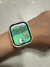 Apple/蘋果 Watch Series 10 智能手表GPS款46毫米玫瑰金色鋁金屬表殼淡桃粉色運(yùn)動(dòng)型表帶S/M MX293CH/B 曬單實(shí)拍圖