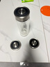 希諾雙層玻璃杯男士高檔泡茶杯子教師節(jié)禮物老師實(shí)用 XN-9302 345mL 曬單實(shí)拍圖