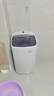 志高脫水機單甩干脫水機干桶甩干機小型迷你家用甩干桶出租房宿舍大容量單杠脫水桶烘干一體機以舊換新 12公斤【不銹鋼桶】三年免費換新售后無憂 曬單實拍圖