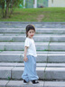 G.DUCKKIDS小黃鴨女童防蚊褲夏季薄款2025新款兒童冰絲運動(dòng)褲小女孩夏裝褲子 藍色 100 建議2~3歲【 90-100cm】cm 曬單實(shí)拍圖