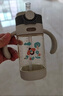 ANDYBABY兒童水杯吸管式奶瓶嬰兒鴨嘴喝水喝奶大童學(xué)飲杯ppsu1歲一2手3柄 綠色【背帶+直管+吸嘴*2】 300ml 曬單實(shí)拍圖