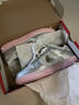 耐克（NIKE）官方DUNK LOW女子運動(dòng)鞋膠底板鞋低幫復古輕便緩震HM3698 006塵光子色/金屬銀/泡沫粉 37.5 曬單實(shí)拍圖