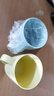 茶花 漱口杯刷牙杯子家用加厚便捷洗漱牙缸杯隨機(jī)顏色 2只 曬單實(shí)拍圖