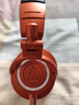 鐵三角 M50x MO 頭戴式專業(yè)全封閉監(jiān)聽音樂HIFI耳機特別版 夜盞橙 曬單實拍圖