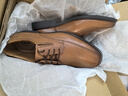 Clarks 其樂男鞋Tilden Walk牛津鞋 休閑鞋舒適百搭皮革系帶皮鞋男 Dark Tan Leather 41.5 EU 寬版 曬單實拍圖