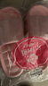 潔麗雅加厚拖鞋簡(jiǎn)約清新馬卡龍色男女款涼拖家居涼拖鞋 粉色 36-37 曬單實(shí)拍圖