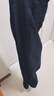 雅戈爾（YOUNGOR）休閑褲男DP棉免燙不易皺褲子賽萊爾莫代爾面料 VCDP319997FWA藏青 34 84A 曬單實(shí)拍圖