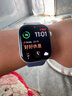 Apple/蘋果 Watch Series 10 智能手表GPS款46毫米銀色鋁金屬表殼丹寧色運(yùn)動(dòng)型表帶S/M MX203CH/B 曬單實(shí)拍圖