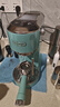 德龍（Delonghi）咖啡機 意式家用半自動(dòng)15Bar泵壓冷萃咖啡 軟觸屏手動(dòng)奶泡自動(dòng)停流小巧金屬機身 吉拉朵系列 EC890 .TU真我藍 即時(shí)加熱 自動(dòng)關(guān)機 專(zhuān)業(yè)蒸汽細桿拉花 曬單實(shí)拍圖