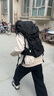 迪卡儂雙肩背包MT100城市輕戶(hù)外登山露營(yíng)徒步旅行大容量多功能快開(kāi) 曜石黑_50L 50升 曬單實(shí)拍圖