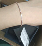 丹尼爾惠靈頓（DanielWellington）DW手鏈女星光網(wǎng)球玫瑰金情侶手鏈七夕情人節(jié)禮物送女友DW00400387 曬單實(shí)拍圖
