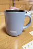 膳魔師（THERMOS）2023新款日本進(jìn)口膳魔師保溫杯保冷杯辦公室男女商務(wù)咖啡杯泡茶杯 灰藍色【280ml】 曬單實(shí)拍圖