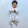 翹腳鴨（Tiptoe Duck）嬰兒衣服新生兒連體衣寶寶滿(mǎn)月百天睡衣春天秋季款 2件熊貓 73cm 曬單實(shí)拍圖