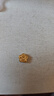周六福七夕禮物 黃金轉(zhuǎn)運珠女款3D硬金生肖本命年花花蛇芙蓉石手串 定價 0.85g 曬單實拍圖