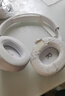 貓倫適用JBL T700BT耳機套T710BT/T720BT耳機保護套TUNE700/T750/760NC耳罩海綿套頭梁維修替換配件 【優(yōu)質(zhì)蛋白皮】白色耳套一對【自帶卡扣】 曬單實(shí)拍圖