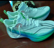 李寧（LI-NING）赤兔8/8PRO跑步鞋2025男款中考訓練跑鞋透氣減震競速專(zhuān)業(yè)運動(dòng)鞋 熒光綠【赤兔8PRO】 40 曬單實(shí)拍圖