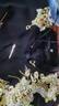 姬昔秀禾服結(jié)婚男裝 新中式2025新款新郎結(jié)婚禮服唐裝喜服西 120-140 200-220斤3XL 曬單實(shí)拍圖
