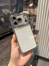 潮虎輕奢閃鉆蘋(píng)果17promax手機殼適用iphone16pro高級感17air硅膠透明plus小眾15帶鏡頭膜13全包保護套 【銀色】自帶鏡頭膜全包*閃鉆透明硅膠軟殼 iPhone 17 Pro Max 曬單實(shí)拍圖