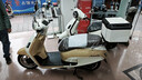 新大洲本田2025款NS125LA踏板燃油摩托車(chē)外賣(mài)摩托車(chē)省油【門(mén)店提車(chē)】 ABS高配版-象牙白 曬單實(shí)拍圖